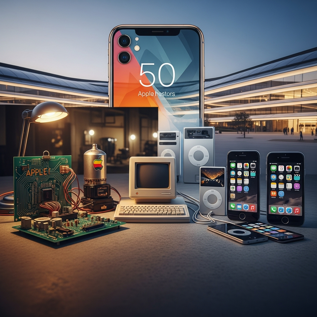 Apple: 50 anni in 50 momenti chiave