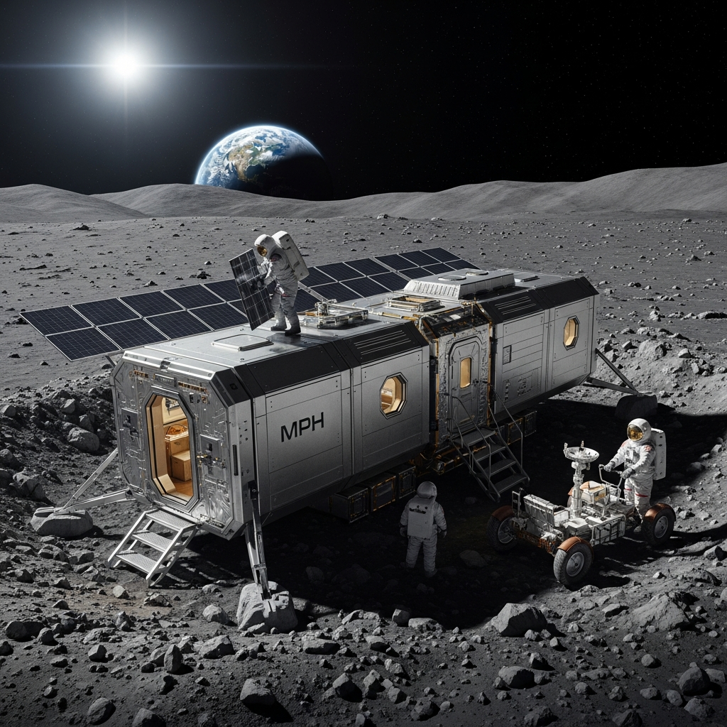 Modulo abitativo lunare: il ruolo dell’Italia