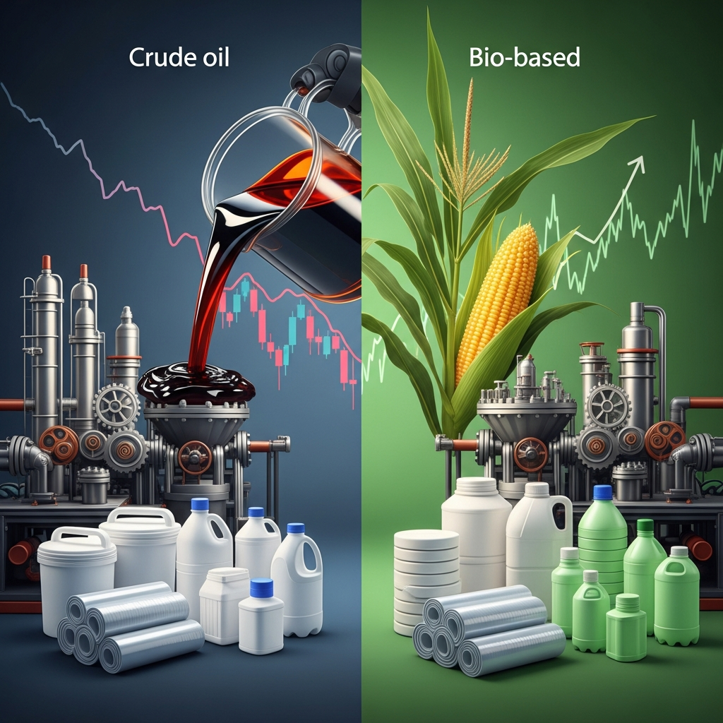 Plastica in Italia: prezzi e bio-based