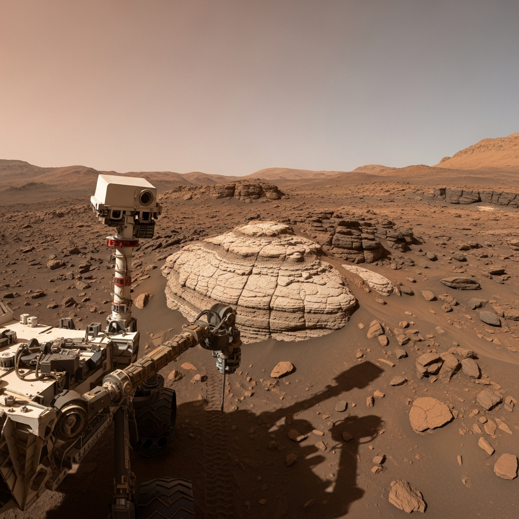 Curiosity: nuovi composti organici su Marte