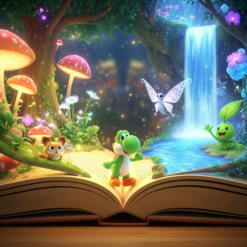Yoshi and the Mysterious Book: fiaba Nintendo